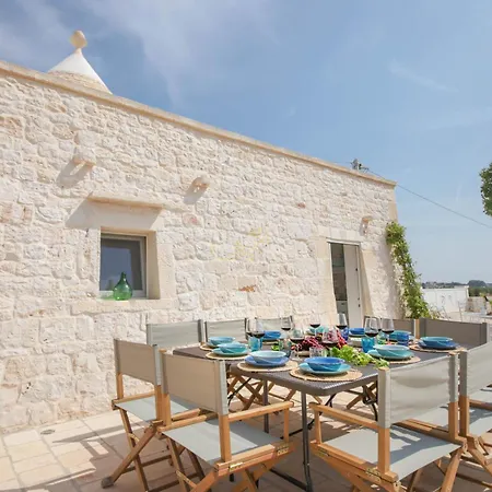 Td Trulli Perla Bianca Trulli With Pool & Vineyard Martina Franca