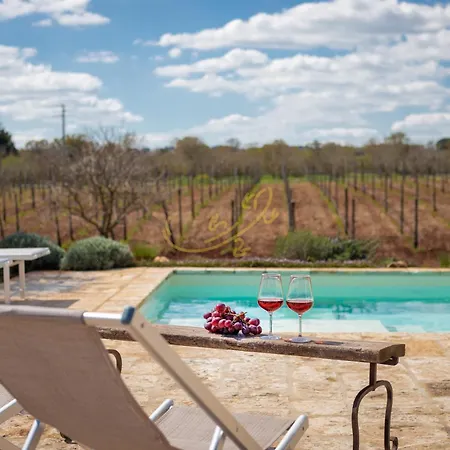 Td Trulli Perla Bianca Trulli With Pool & Vineyard Holiday home *