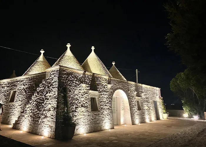 בית נופש Td Trulli Perla Bianca Trulli W Pool Vineyards מרטינה פרנקה