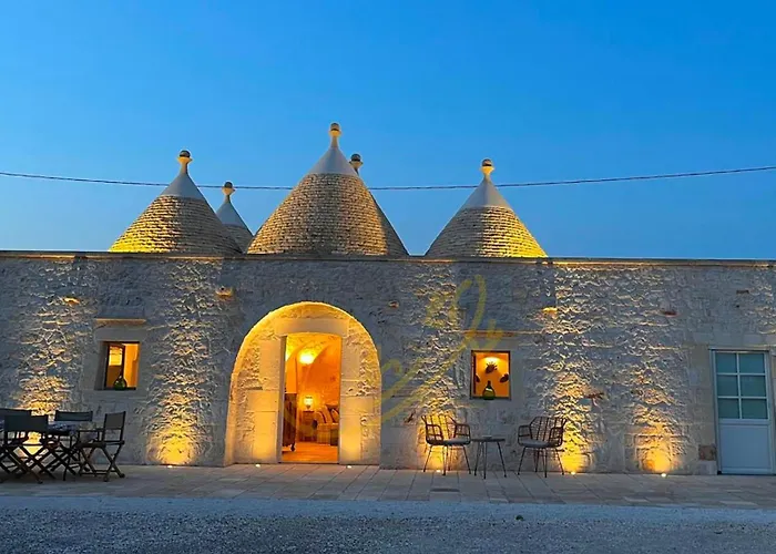 Td Trulli Perla Bianca Trulli W Pool Vineyards בית נופש