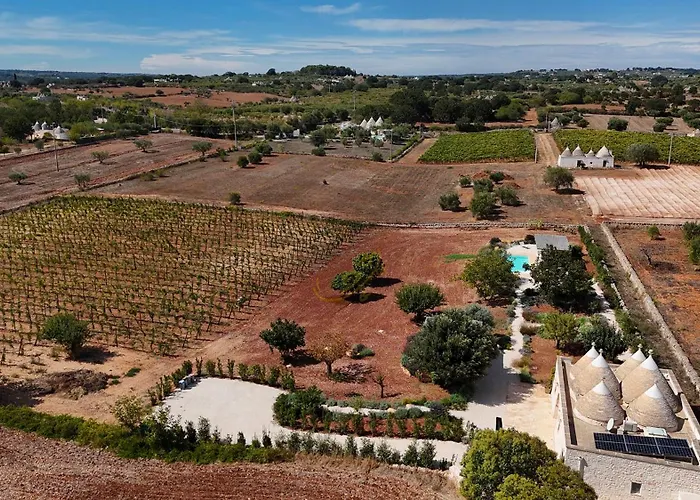 Td Trulli Perla Bianca Trulli W Pool Vineyards *